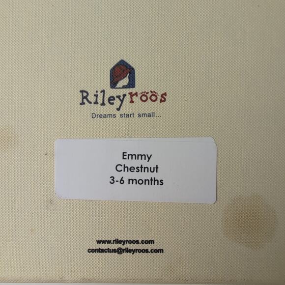 Rileyroos Baby Girl Brown Boots - Size 3-6 Months - Picture 3 of 8